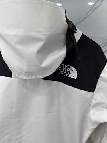 The North Face 1990 White and Black Hooded Jacket