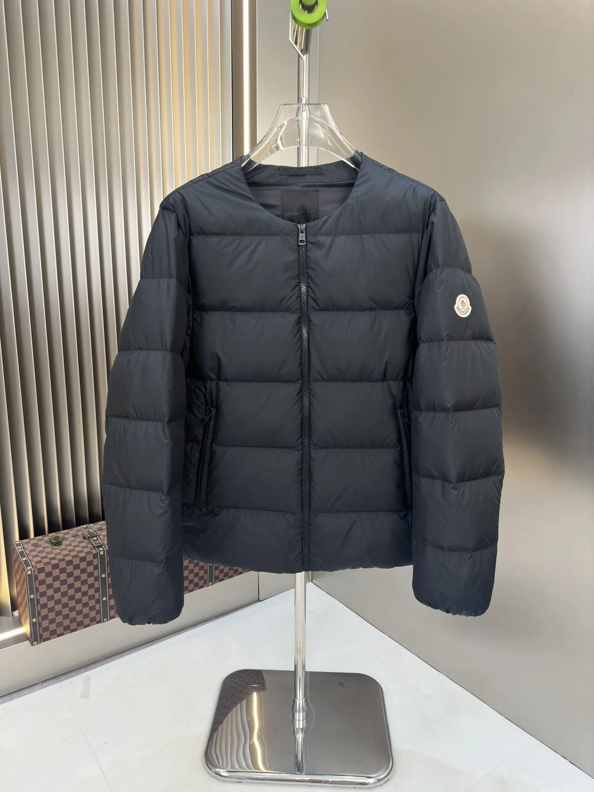 Moncler Black Reversible Quilted Puffer Jacket