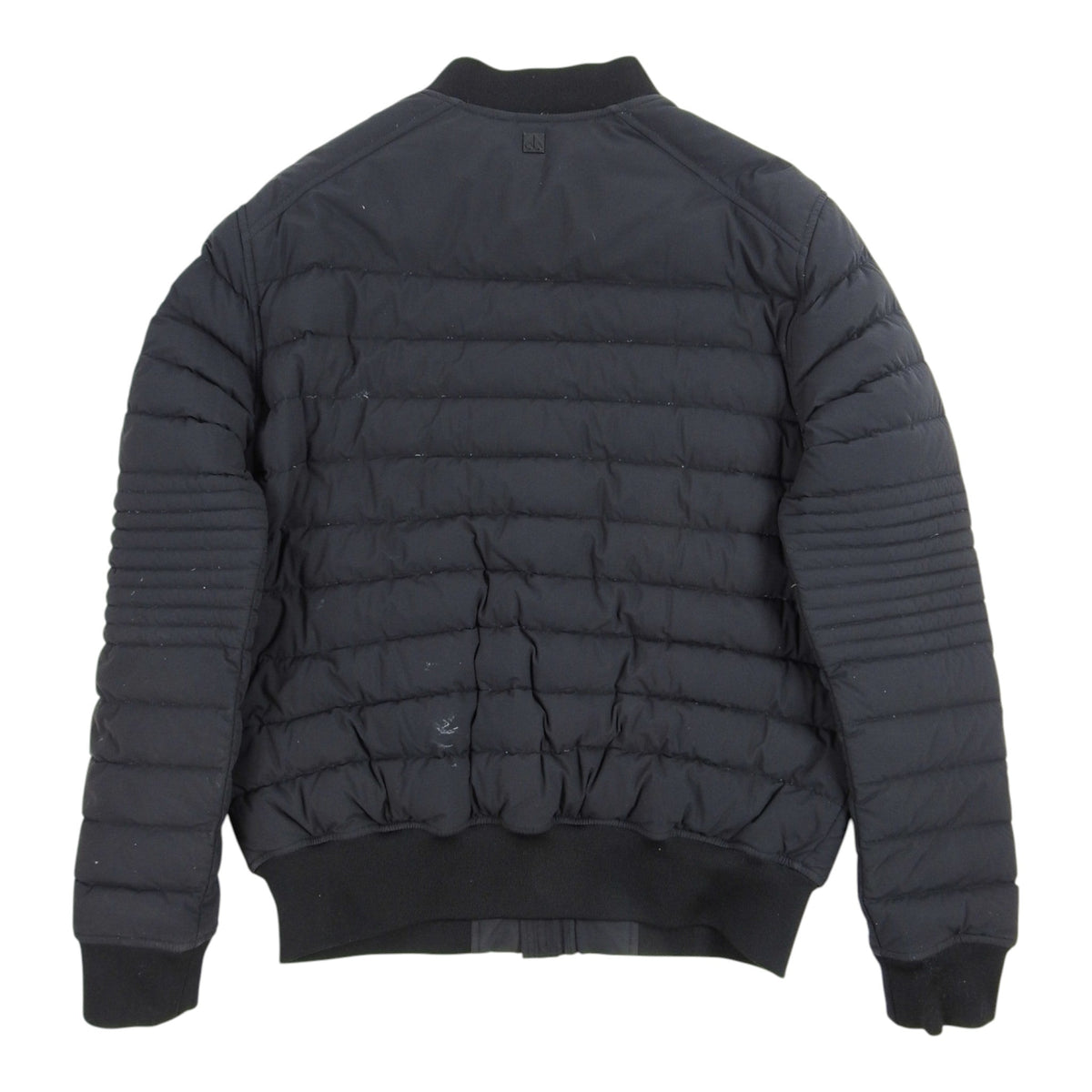 Moose Knuckles Quilted Down Bomber Jacket